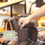 Ví da nam kéo khoá dáng đứng gọn gàng tiện lợi Lano VDN085
