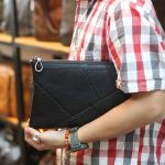 Clutch cầm tay da bò cao cấp sang trọng lịch lãm Lano CLT58