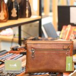 Clutch cầm tay da bò cao cấp sang trọng lịch lãm Lano CLT58