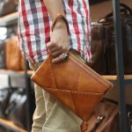 Clutch cầm tay da bò cao cấp sang trọng lịch lãm Lano CLT58