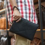 Clutch cầm tay da bò cao cấp sang trọng lịch lãm Lano CLT58