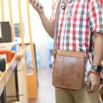 Túi da đeo chéo sang trọng lịch lãm cho nam giới Lano KT201
