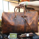 Túi trống du lịch da bò cao cấp Lano TT28