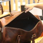 Túi trống du lịch da bò có ngăn đựng giày Lano TT29