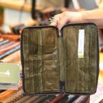 Ví da cầm tay nam handmade 1 khoá kéo sang trọng tiện lợi Lano VCTN083