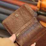 Ví da nam handmade cao cấp dáng đứng sang trọng gọn gàng Lano VDN092