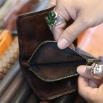 Ví da nam handmade cao cấp dáng đứng sang trọng gọn gàng Lano VDN092