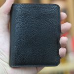 Ví da nam dáng đứng hàng thiết kế Lano mẫu mới 2022 VDNTK02