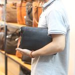 Túi da cầm tay nam clutch sang trọng tiện lợi Lano CLT61