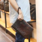 Túi da cầm tay nam clutch sang trọng tiện lợi Lano CLT61