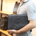 Túi da Clutch cầm tay nam thời trang sang trọng Lano CLT60