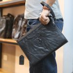 Túi da Clutch cầm tay nam thời trang sang trọng Lano CLT60