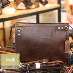 Túi da Clutch cầm tay nam thời trang sang trọng Lano CLT60
