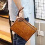 Túi da Clutch cầm tay nam thời trang sang trọng Lano CLT60