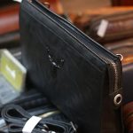 Túi da Clutch cầm tay nam thời trang sang trọng Lano CLT60