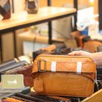 Túi da đeo bụng kết hợp đeo ngực thời trang mới Lano TDB029