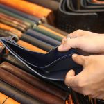 Ví da cá sấu khâu tay thủ công dáng ngang Lano VCSTK02