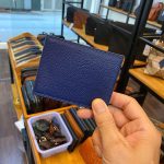 Ví da kẹp tiền handmade nhiều màu sắc Lano VKT02
