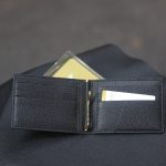 Ví da kẹp tiền handmade nhiều màu sắc Lano VKT02
