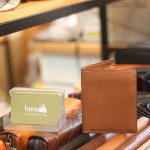 Ví da nam thiết kế dáng đứng hàng thủ công Lano VDNTK04