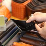 Ví da nam thiết kế dáng đứng hàng thủ công Lano VDNTK04