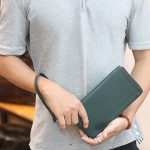 Ví cầm tay da bò handmade thời trang lịch lãm Lano VCTK04