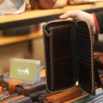 Ví cầm tay da bò handmade thời trang lịch lãm Lano VCTK04