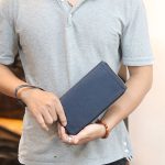 Ví cầm tay da bò handmade thời trang lịch lãm Lano VCTK04