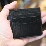 Ví da nam mini đựng thẻ card holder nhỏ gọn tiện lợi Lano VDNTK05