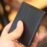 Ví da nam mini đựng thẻ card holder nhỏ gọn tiện lợi Lano VDNTK05