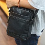 Túi da đeo chéo sang trọng lịch lãm cho nam giới Lano KT208