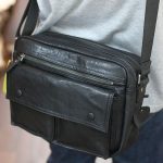 Túi da nam dáng ngang thời trang sang trọng Lano KT207