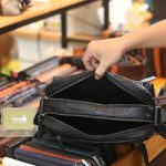 Túi da nam dáng ngang thời trang sang trọng Lano KT207