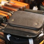 Túi đeo chéo nam cao cấp dáng ngang da thật KT214