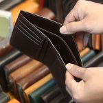 Ví da cá sấu khâu tay thủ công mẫu thiết kế Lano VCSTK06