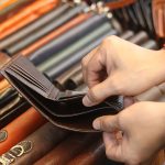 Ví da cá sấu nguyên con dáng đứng handmade khâu tay thủ công VCSTK09