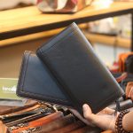Ví da nam cầm tay 2 khoá kéo Lano VCTN089