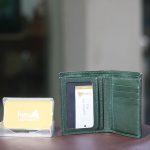 Ví da nam handmade dáng đứng có ngăn khoá bí mật Lano Vdntk09