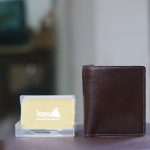 Ví da nam handmade dáng đứng có ngăn khoá bí mật Lano Vdntk09