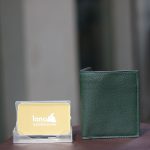 Ví da nam handmade dáng đứng có ngăn khoá bí mật Lano Vdntk09