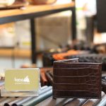 Ví handmade da cá sấu cao cấp dáng ngang 2 mặt Lano VCSTK010