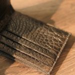 Ví handmade da cá sấu cao cấp dáng ngang 2 mặt Lano VCSTK010