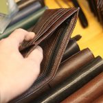 Ví handmade da cá sấu cao cấp dáng ngang 2 mặt Lano VCSTK010