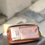 Túi da đeo bụng nhỏ gọn tiện lợi Lano TDB30