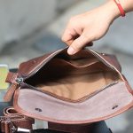 Túi da đeo ngực thời trang sang trọng mẫu mới Lano TDL87