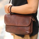 Túi da đeo ngực thời trang sang trọng mẫu mới Lano TDL87