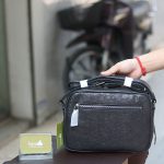 Túi da nam đeo chéo dáng ngang thời trang lịch lãm KT215