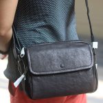 Túi da nam đeo chéo dáng ngang thời trang lịch lãm KT215