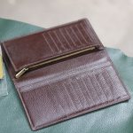 Ví cầm tay nam 2 gấp handmade khâu tay thủ công Lano VCTK06
