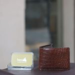 Ví da cá sấu cao cấp handmade dáng ngang Lano VCSTK014